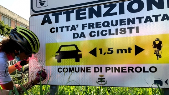 paola gianotti sicurezza ciclisti